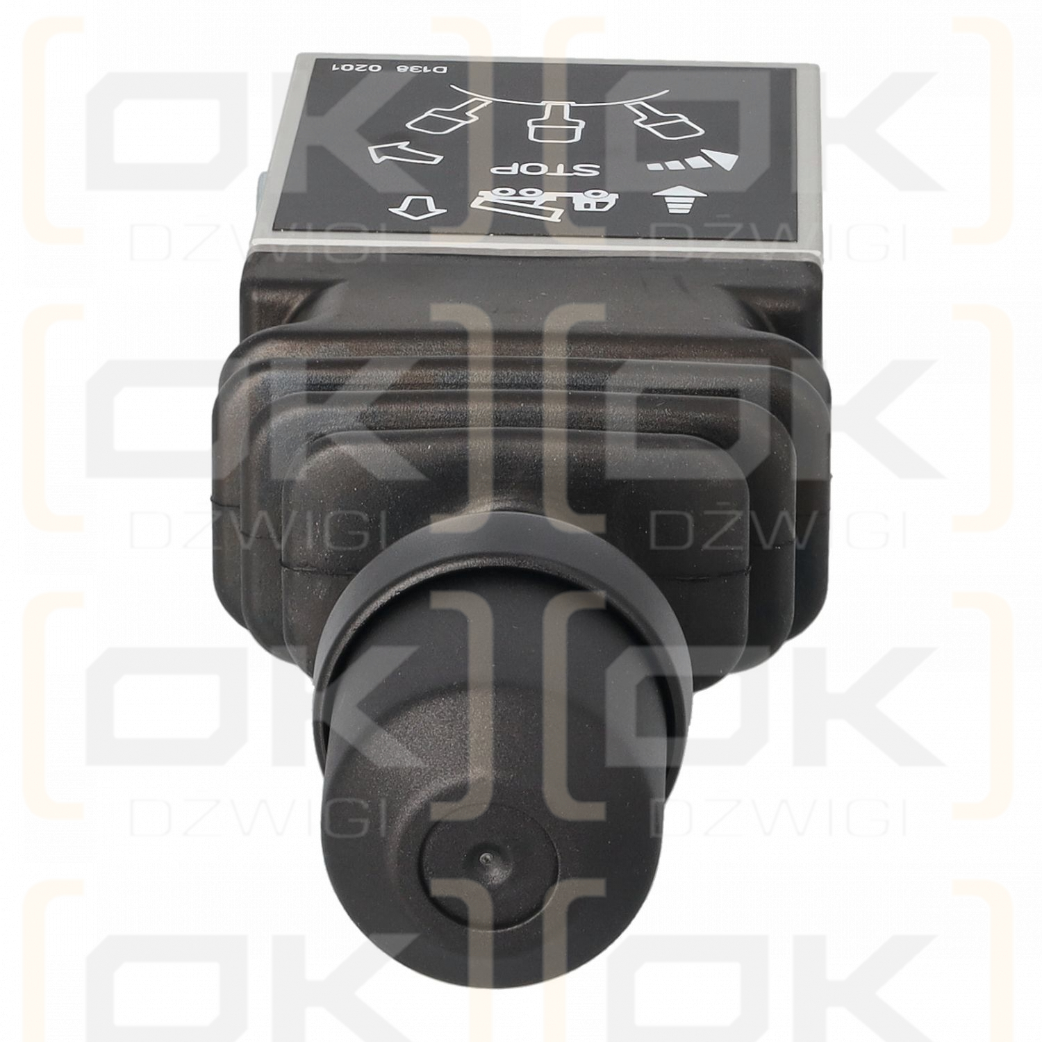 Pneumatic joystick for hooklift, skip loader, tipper BI